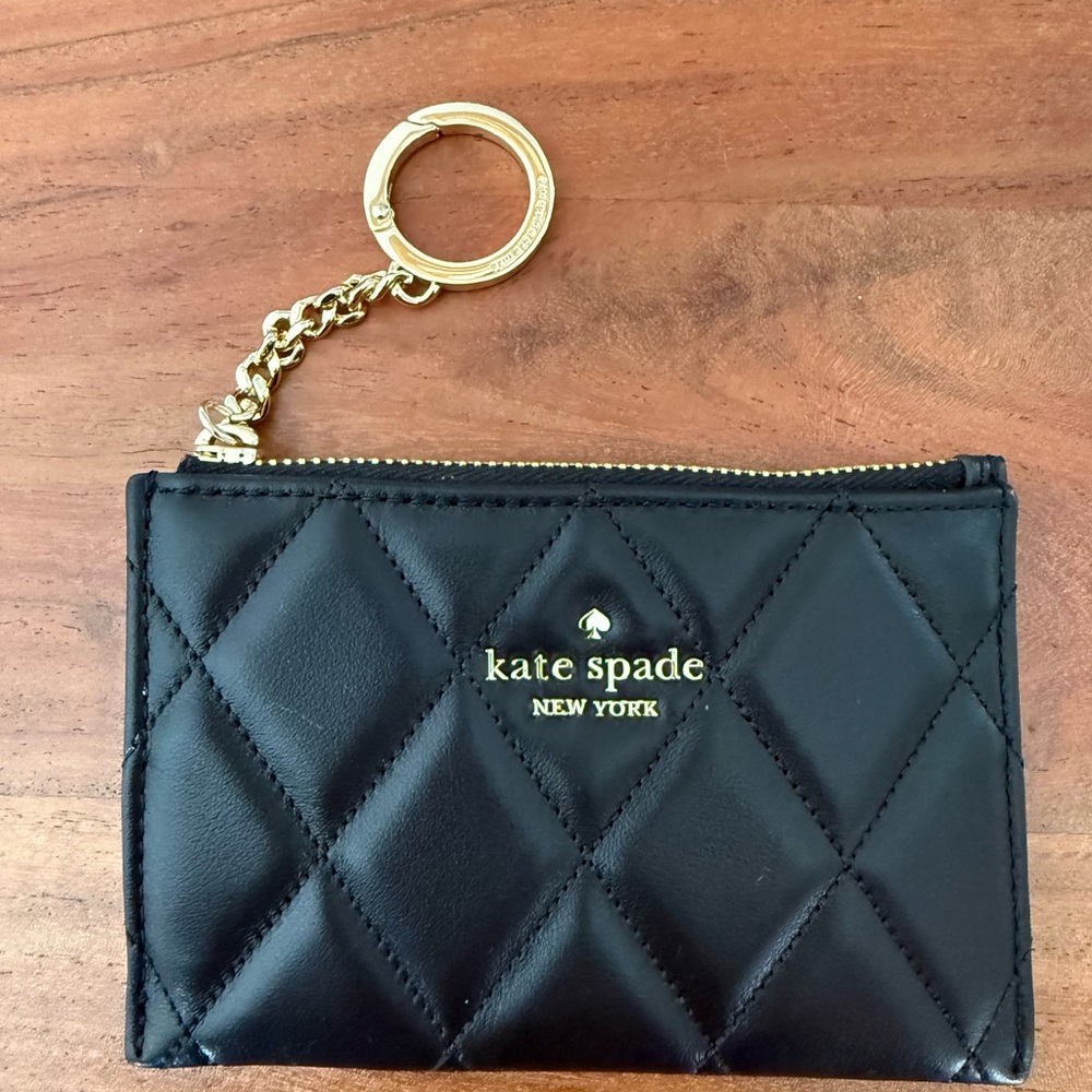 Kate Spade Keychain Wallet (BL) NWT